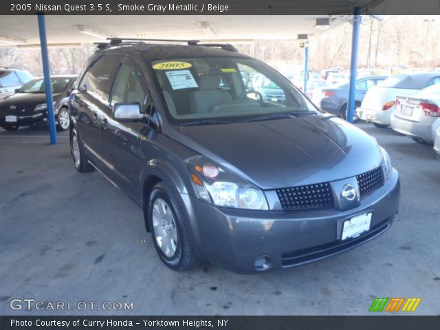 2005 Nissan Quest 3.5 S in Smoke Gray Metallic
