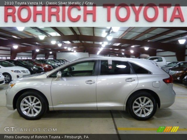 2010 Toyota Venza I4 in Classic Silver Metallic