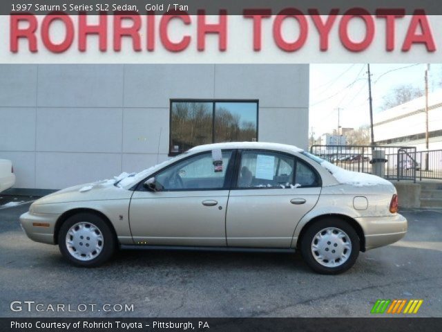 1997 Saturn S Series SL2 Sedan in Gold