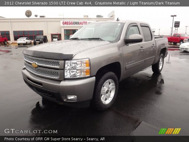 2012 Chevrolet Silverado 1500 LTZ Crew Cab 4x4 in Graystone Metallic