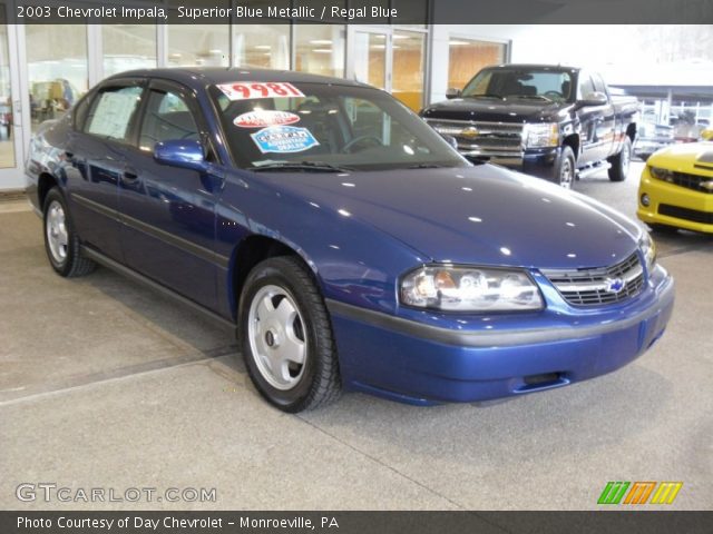 2003 Chevrolet Impala  in Superior Blue Metallic