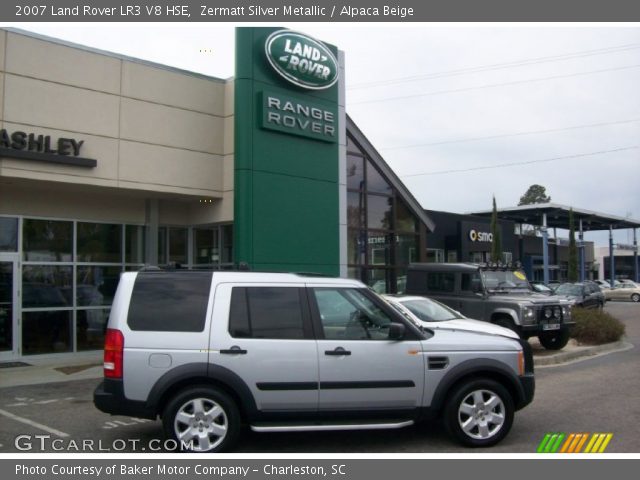 2007 Land Rover LR3 V8 HSE in Zermatt Silver Metallic