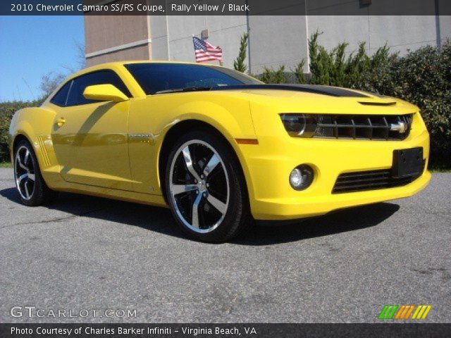 2010 Chevrolet Camaro SS/RS Coupe in Rally Yellow