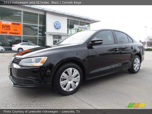 2011 Volkswagen Jetta SE Sedan in Black