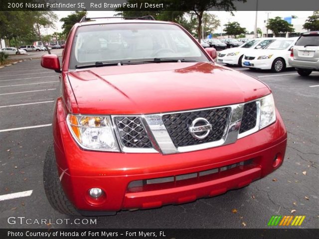 2006 Nissan Pathfinder SE in Red Brawn Pearl