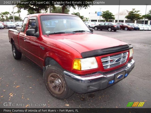 2002 Ford Ranger XLT SuperCab in Toreador Red Metallic