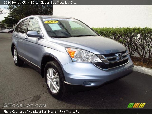 2010 Honda CR-V EX-L in Glacier Blue Metallic
