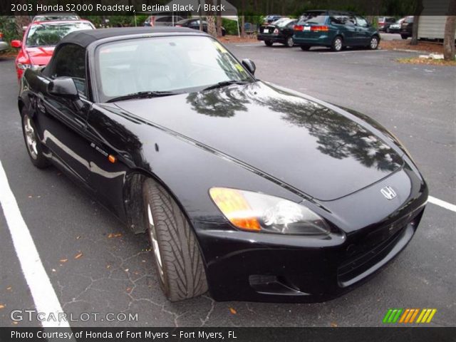 2003 Honda S2000 Roadster in Berlina Black