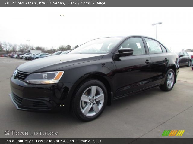 2012 Volkswagen Jetta TDI Sedan in Black