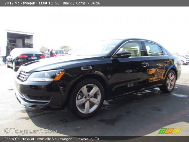 2012 Volkswagen Passat TDI SE in Black