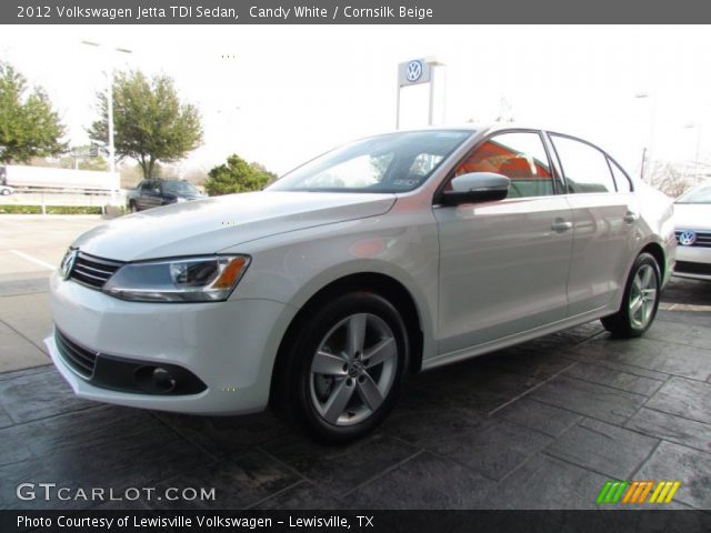 2012 Volkswagen Jetta TDI Sedan in Candy White