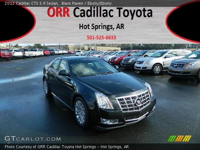 2012 Cadillac CTS 3.6 Sedan in Black Raven