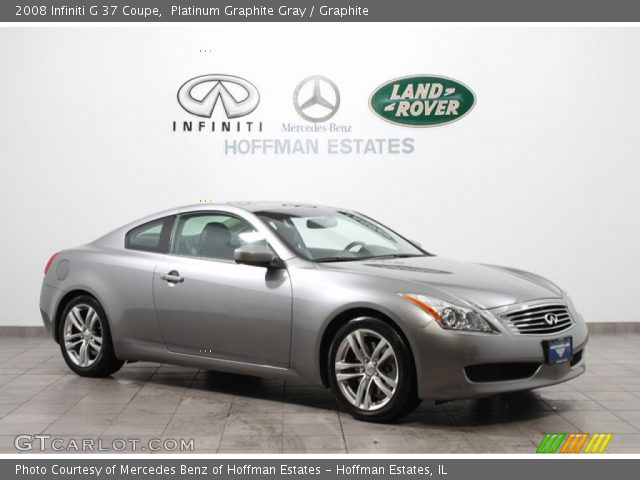 2008 Infiniti G 37 Coupe in Platinum Graphite Gray