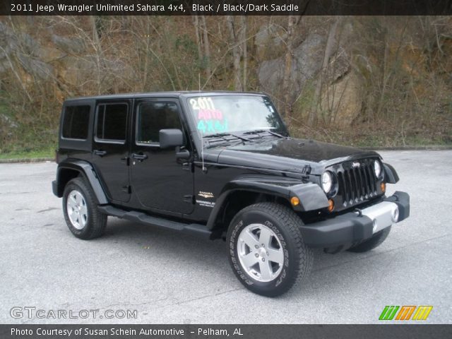 2011 Jeep Wrangler Unlimited Sahara 4x4 in Black