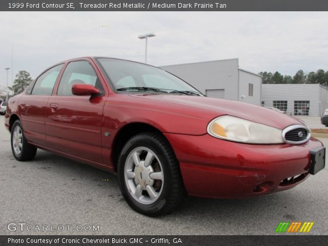 1999 Ford Contour SE in Toreador Red Metallic