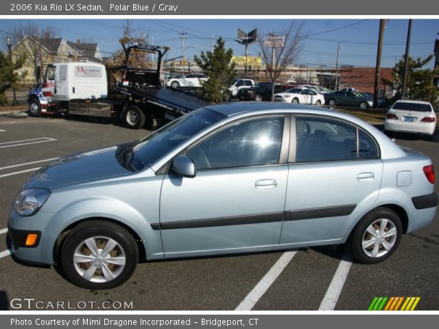 2006 Kia Rio LX Sedan in Polar Blue