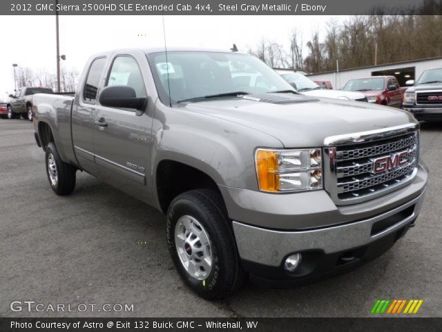 2012 GMC Sierra 2500HD SLE Extended Cab 4x4 in Steel Gray Metallic