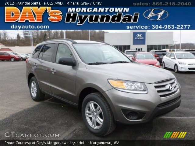 2012 Hyundai Santa Fe GLS AWD in Mineral Gray