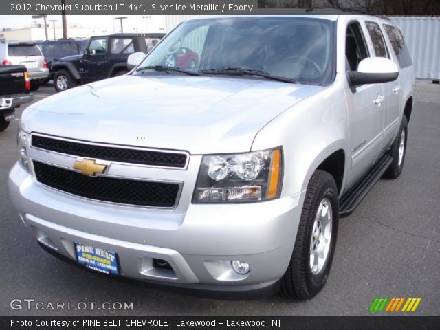 2012 Chevrolet Suburban LT 4x4 in Silver Ice Metallic