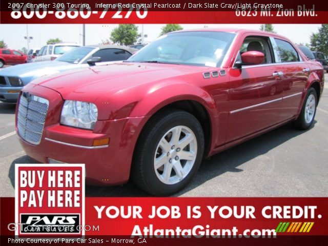 2007 Chrysler 300 Touring in Inferno Red Crystal Pearlcoat