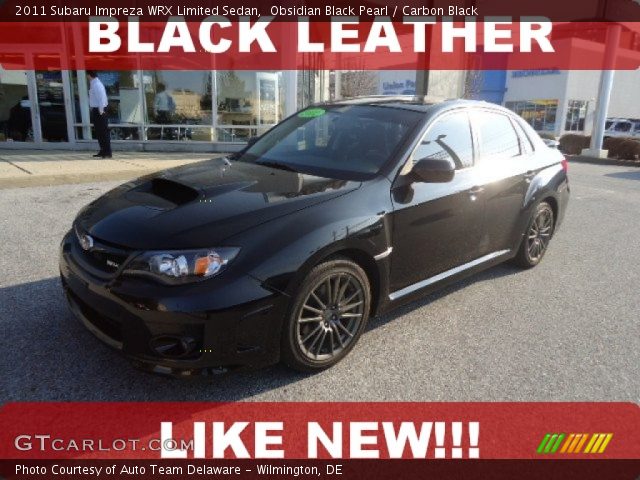 2011 Subaru Impreza WRX Limited Sedan in Obsidian Black Pearl