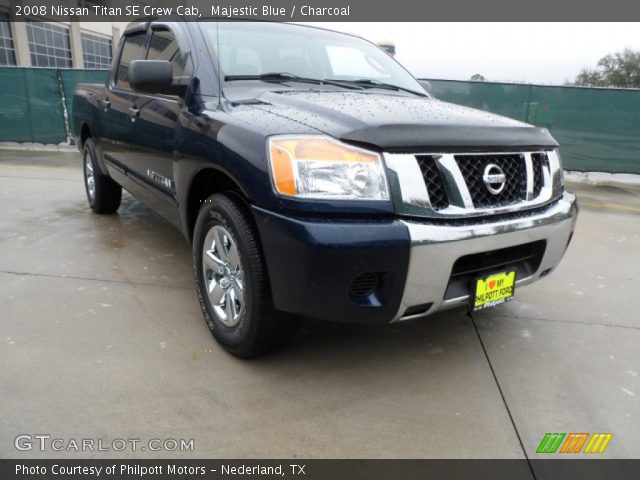 2008 Nissan Titan SE Crew Cab in Majestic Blue