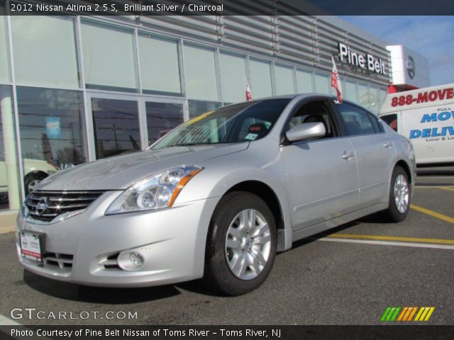 2012 Nissan Altima 2.5 S in Brilliant Silver