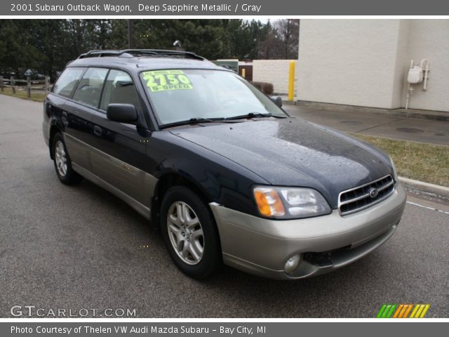 2001 Subaru Outback Wagon in Deep Sapphire Metallic