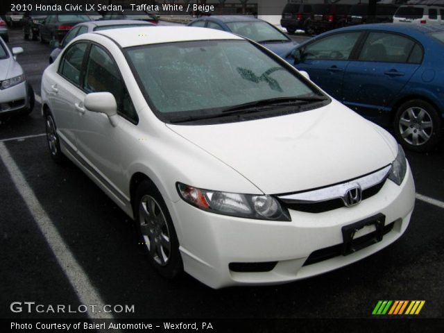 2010 Honda Civic LX Sedan in Taffeta White
