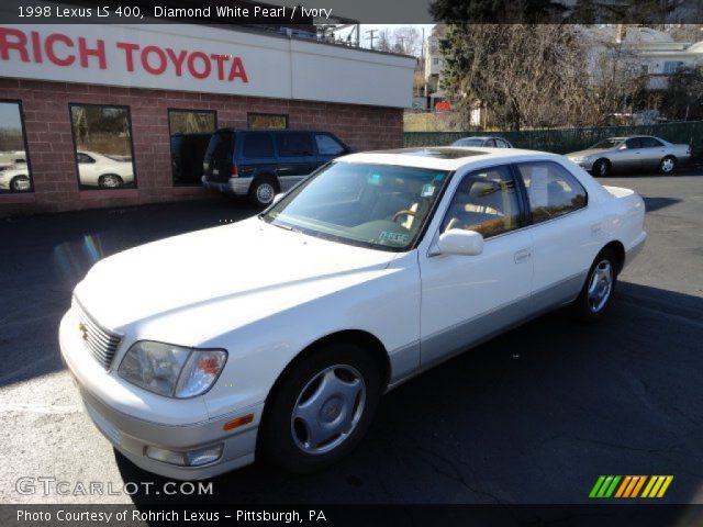 1998 Lexus LS 400 in Diamond White Pearl