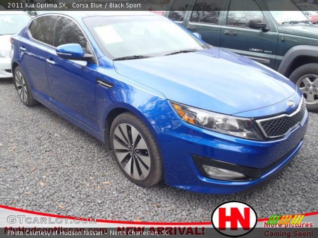 2011 Kia Optima SX in Corsa Blue