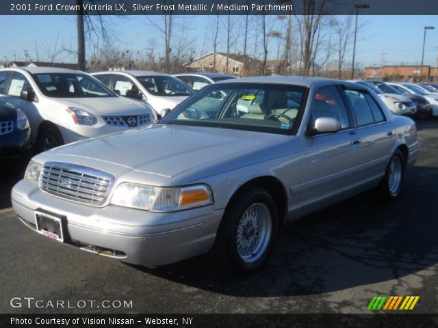 2001 Ford Crown Victoria LX in Silver Frost Metallic