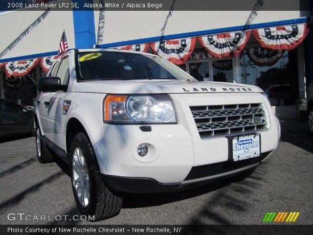2008 Land Rover LR2 SE in Alaska White