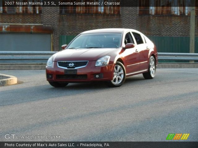 2007 Nissan Maxima 3.5 SL in Sonoma Sunset Metallic