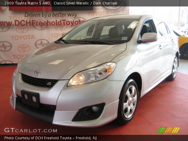 2009 Toyota Matrix S AWD in Classic Silver Metallic
