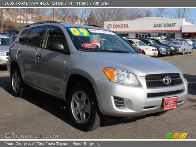 2009 Toyota RAV4 4WD in Classic Silver Metallic