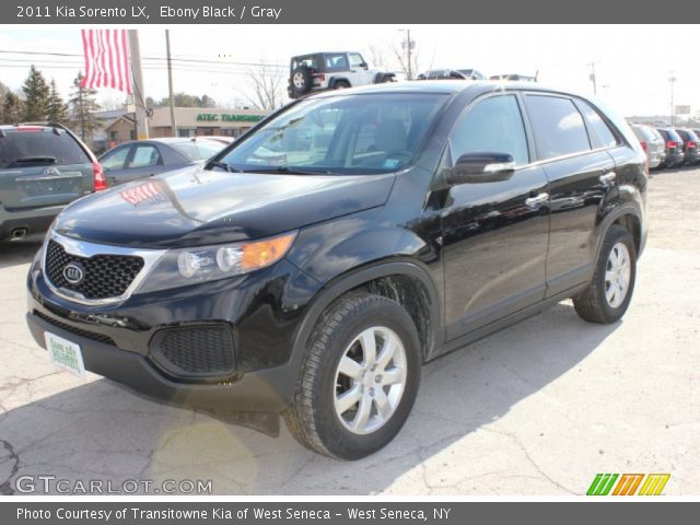 2011 Kia Sorento LX in Ebony Black