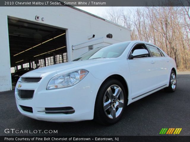 2010 Chevrolet Malibu LT Sedan in Summit White