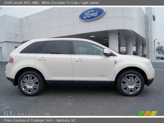 2008 Lincoln MKX AWD in White Chocolate Tri Coat