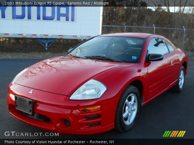 2003 Mitsubishi Eclipse RS Coupe in Saronno Red