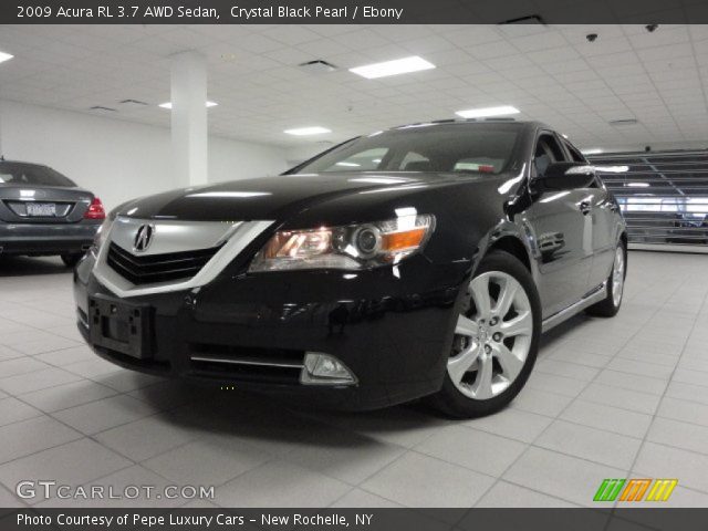 2009 Acura RL 3.7 AWD Sedan in Crystal Black Pearl