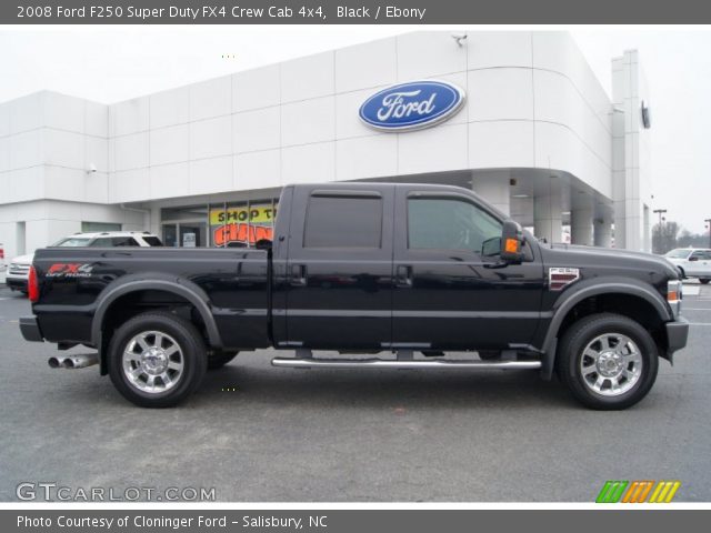 2008 Ford F250 Super Duty FX4 Crew Cab 4x4 in Black