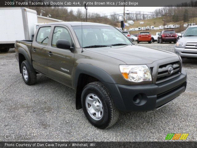 2009 Toyota Tacoma V6 Double Cab 4x4 in Pyrite Brown Mica