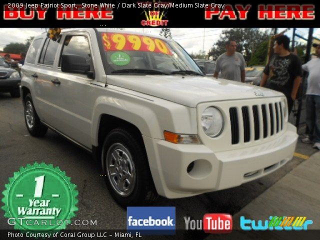 2009 Jeep Patriot Sport in Stone White