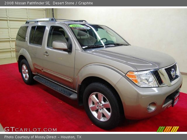 2008 Nissan Pathfinder SE in Desert Stone
