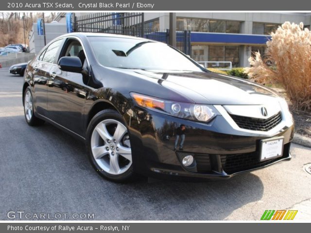 2010 Acura TSX Sedan in Crystal Black Pearl