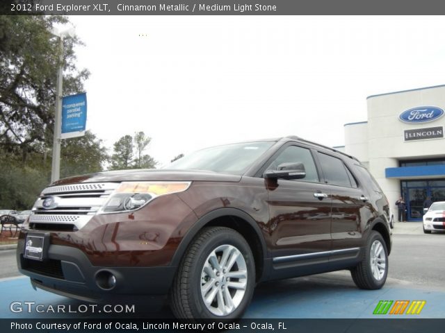 2012 Ford Explorer XLT in Cinnamon Metallic