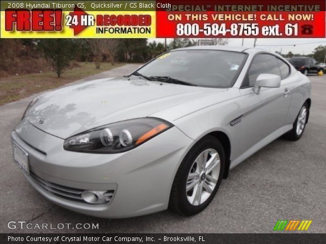2008 Hyundai Tiburon GS in Quicksilver