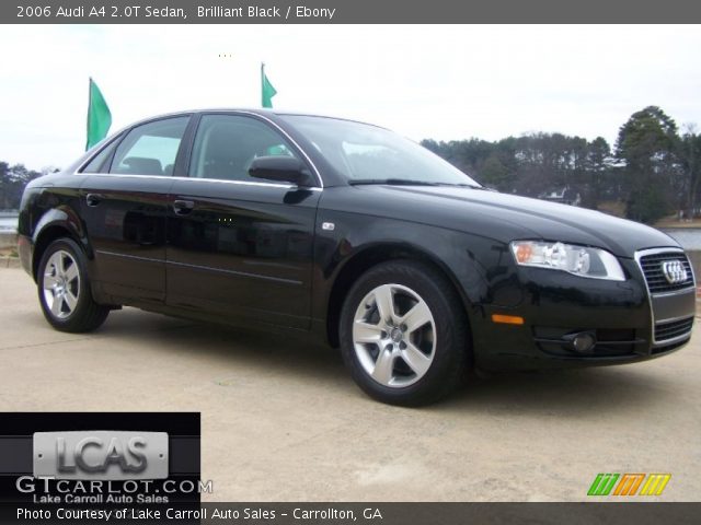 2006 Audi A4 2.0T Sedan in Brilliant Black