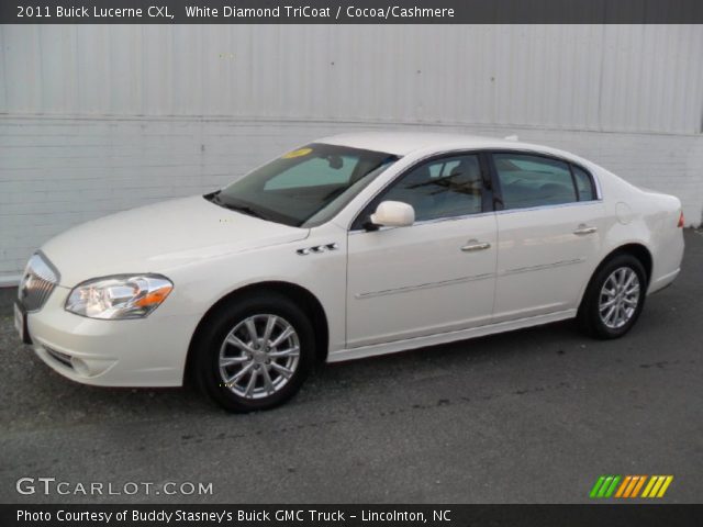 2011 Buick Lucerne CXL in White Diamond TriCoat